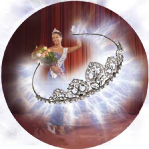 Beauty Queen 3D Graphic 2" Insert