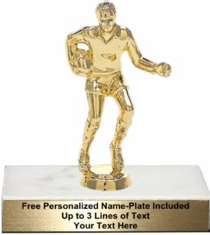 4" Rugby Male Trophy Kit