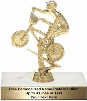 5 1/2" BMX Bike Trophy Kit