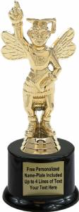 7" Spelling Bee Trophy Kit with Pedestal Base