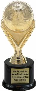 7" Basketball Trophy Kit with Pedestal Base