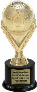 7" Soccer Ball Trophy Kit with Pedestal Base