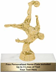 6 1/4" Action Soccer Male Trophy Kit