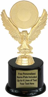 7" Eagle Insert Holder Trophy Kit with Pedestal Base #2