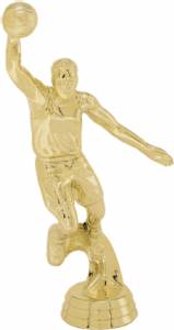 6" Action Basketball Male Trophy Figure Gold