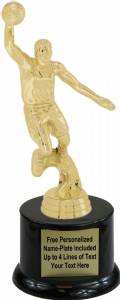8" Action Basketball Male Trophy Kit with Pedestal Base