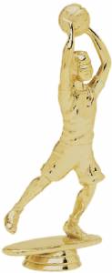 5 1/2" Junior Basketball Male Trophy Figure Gold