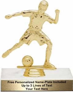 5 3/4" Junior Soccer Female Trophy Kit