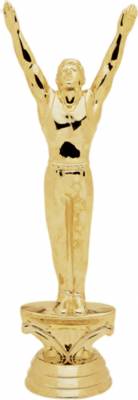 6 1/4" Gymnastics Male Trophy Figure Gold