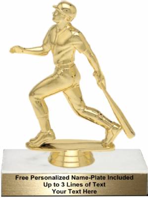 5 3/4" Baseball Batter Trophy Kit