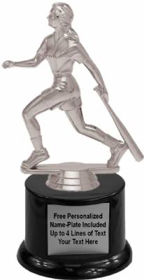 7" Softball Batter Trophy Kit with Pedestal Base