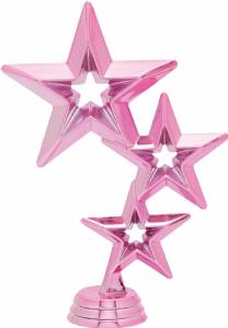 6" Stars Pink Trophy Figure