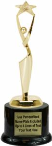 8" Reach for the Stars Trophy Kit with Pedestal Base