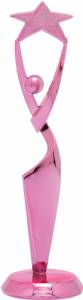 6" Reach for the Stars Pink Trophy Figure