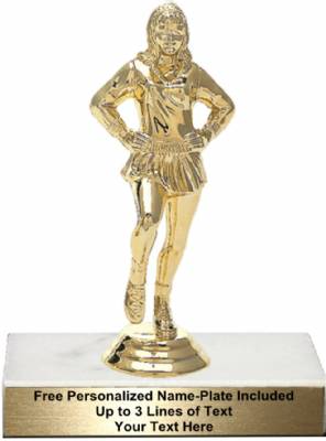 5 1/2" Drill Team Female Trophy Kit