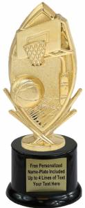 8" Basketball Sport Trophy Kit with Pedestal Base