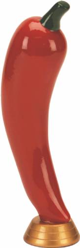 6" Red Chili Pepper Resin Trophy Figure