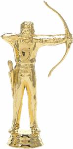 5 1/8" Archer Male Trophy Figure Gold