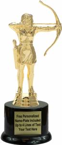 7 1/4" Archer Female Trophy Kit with Pedestal Base