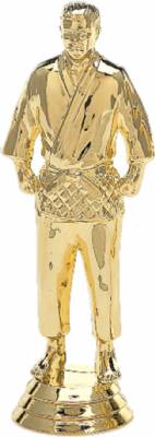 5 1/4" Judo Male Trophy Gold Figure