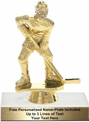 5 3/4" Hockey Male Trophy Kit
