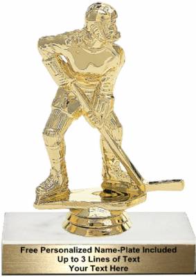 5 3/4" Hockey Female Trophy Kit