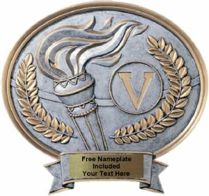 Victory Torch - Legend Series Resin Award 8 1/2" x 8"
