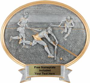 Field Hockey Female - Legend Series Resin Award 8 1/2" x 8"