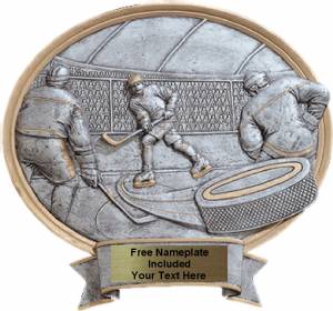 Ice Hockey Male - Legend Series Resin Award 8 1/2" x 8"