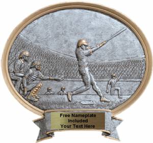 Baseball Male - Legend Series Resin Award 8 1/2" x 8" #1