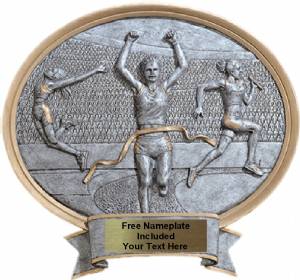 Track / Field Female - Legend Series Resin Award 8 1/2" x 8"