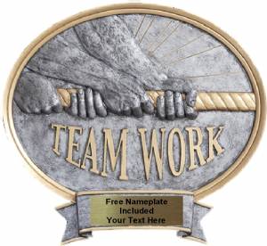 Teamwork - Legend Series Resin Award 8 1/2" x 8"