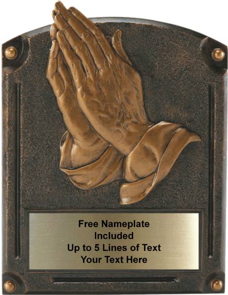Religion - Legends of Fame Series Resin Plate 6" x 8"