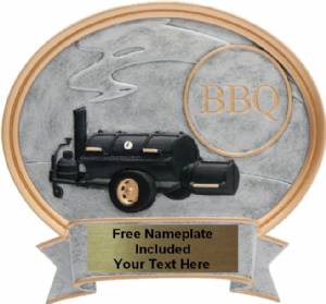 BBQ Grill - Legend Series Resin Award 6 1/2" x 6"