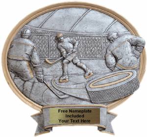 Ice Hockey Male - Legend Series Resin Award 6 1/2" x 6" #1