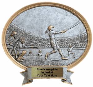 Baseball Softball Female - Legend Series Resin Award 6 1/2" x 6"