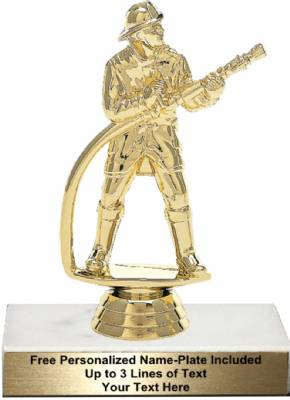 5 3/4" Firefighter Trophy Kit