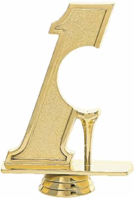 5" Hole-in-One Trophy Figure Gold