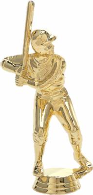 6 1/4" Junior League Male Gold Trophy Figure