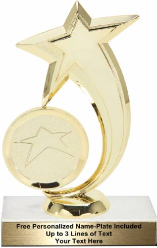 6 3/4" Insert Holder Star Spinning Trophy Kit