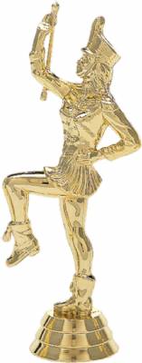 6" Majorette Trophy Figure Gold