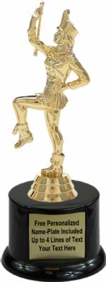 8" Majorette Trophy Kit with Pedestal Base