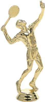 6 1/2" Tennis Male Gold Trophy Figure