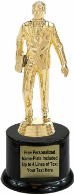 8" Salesman Trophy Kit with Pedestal Base