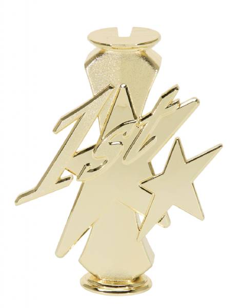 Gold 7" 1st Place Trophy Riser