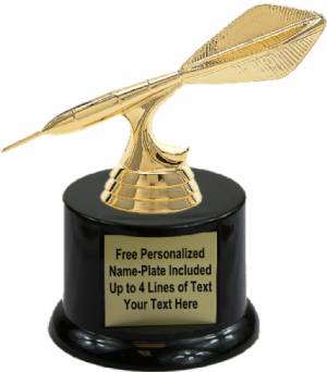 5" Dart Trophy Kit with Pedestal Base