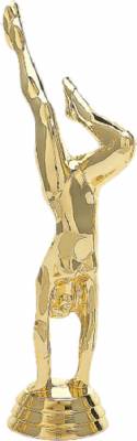 6" Gymnast Female Trophy Figure Gold