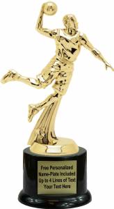7 1/2" All Star Basketball Male Trophy Kit with Pedestal Base