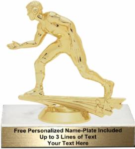 4 7/8" All Star Wrestler Male Trophy Kit