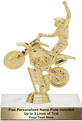 5 3/4" Off Road Motorcycle Trophy Kit